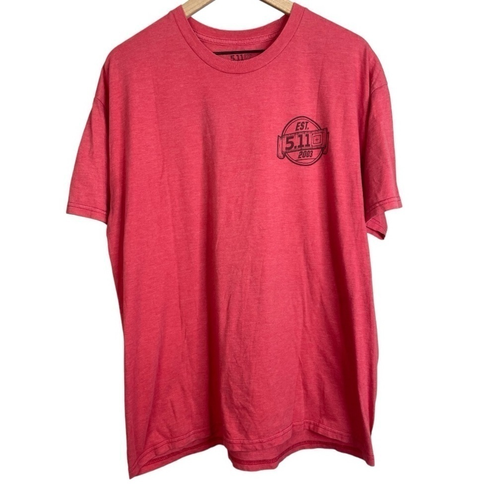 5.11 Tactical Men’s Red Graphic T-shirt